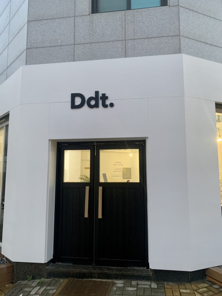 [원주 Ddt] 사장님도 네이버 플레이스에 등록 안하신 완전 신상카페 원주 디디티(ddt) 기다리다가 못견뎌 그냥 올리겠습니다..