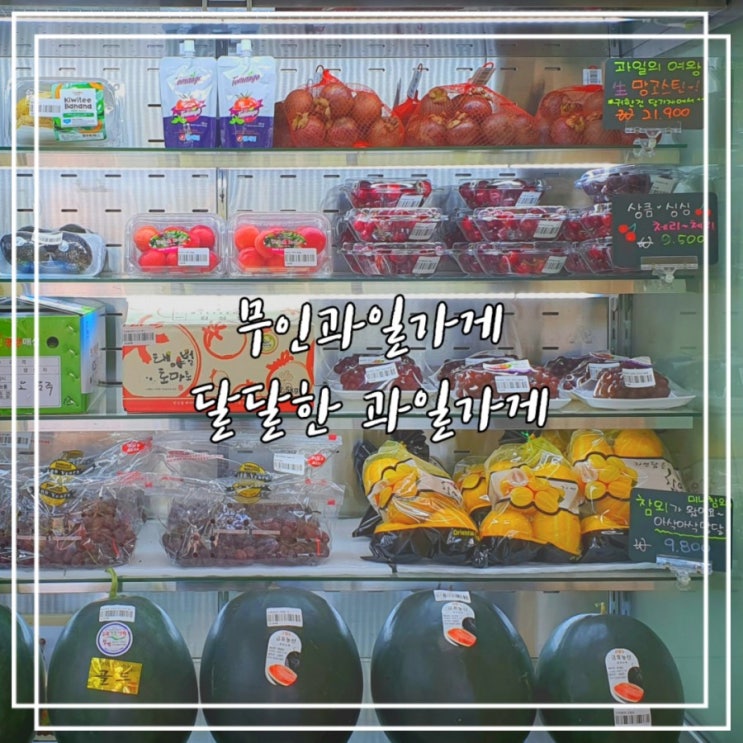  동천동 과일가게 :: 달달한과일가게