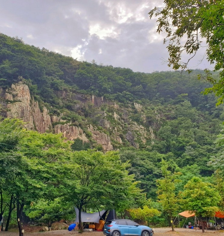  대둔산 부엉바위 캠핑장