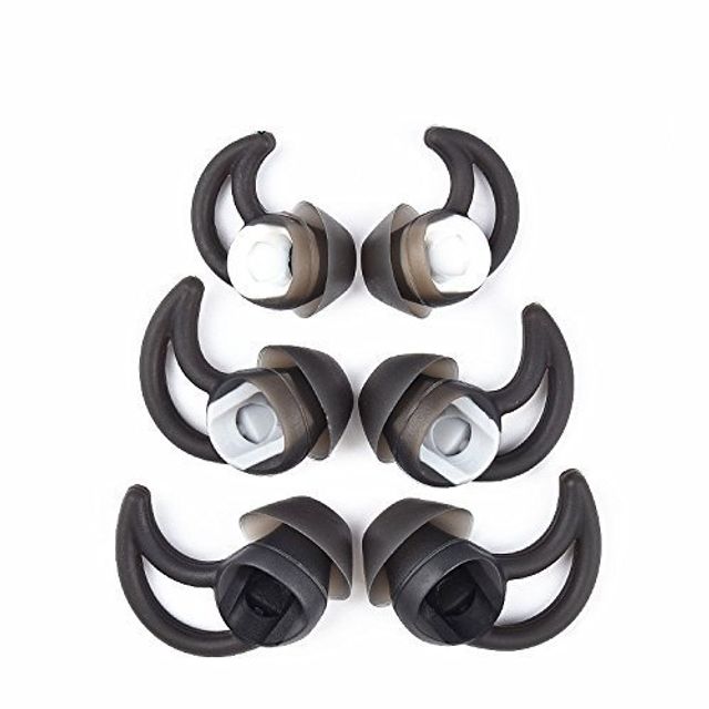 인지도 있는 M_60C Bose 귀 팁용 실리콘 팁 이어 버드 QC20 QC20i QC30 Soundsport SIE2 SIE2i IE2, mi 2 쌍 블랙- M ··· 인지도 있는 M_60C Bose 귀 팁용 실리콘 팁 이어 버드 QC20 QC20i QC30 Soundsport SIE2 SIE2i IE2, mi 2 쌍 블랙- M ···