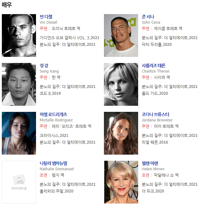  영화 분노의 질주 9탄 : 더 얼티메이트 관람 후기