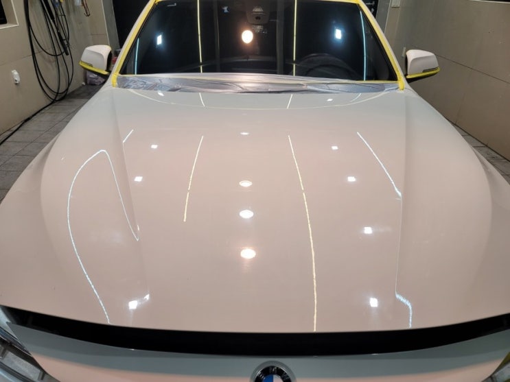  군산광택  BMW520d 화이트닝