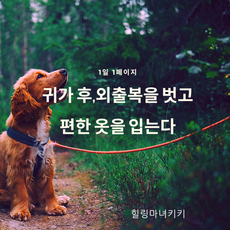  1일 1페이지 ㅡ 63일 옷을 갈아입어 '기'를 바꾼다