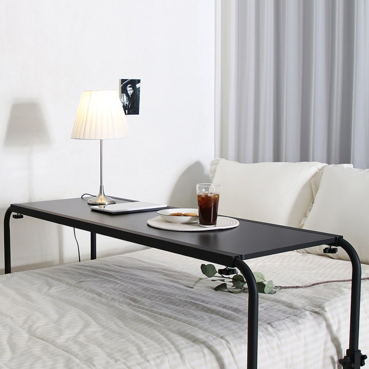 당신만 모르는 바네스데코 아이올라 침대 높이조절 사이드 테이블 (black), 단품 추천해요