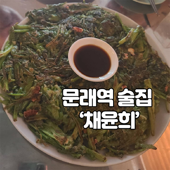  문래역 술집 채윤희 정말 핫한곳이네요