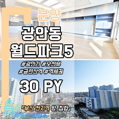 광안동 월드파크5 소형 아파트 분양 - 수영구 역세권 포룸 (방3화2) 광안동 월드파크5 소형 아파트 분양 - 수영구 역세권 포룸 (방3화2)