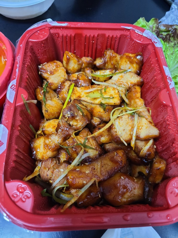  배아플땐 삼겹살