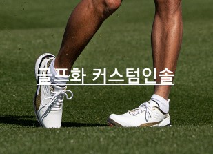 골프 커스텀 인솔의 필요성