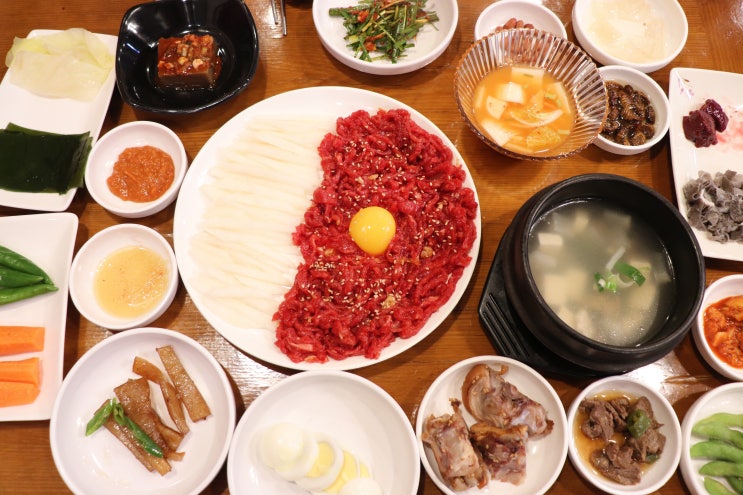  대구평리동맛집 원조의 맛 대구생고기맛집 : 녹향구이식당