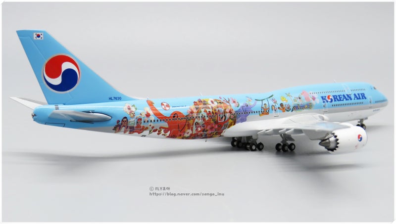 1:400 JC Wings KOREAN AIR B747-8i (HL7630)。 : 네이버 블로그