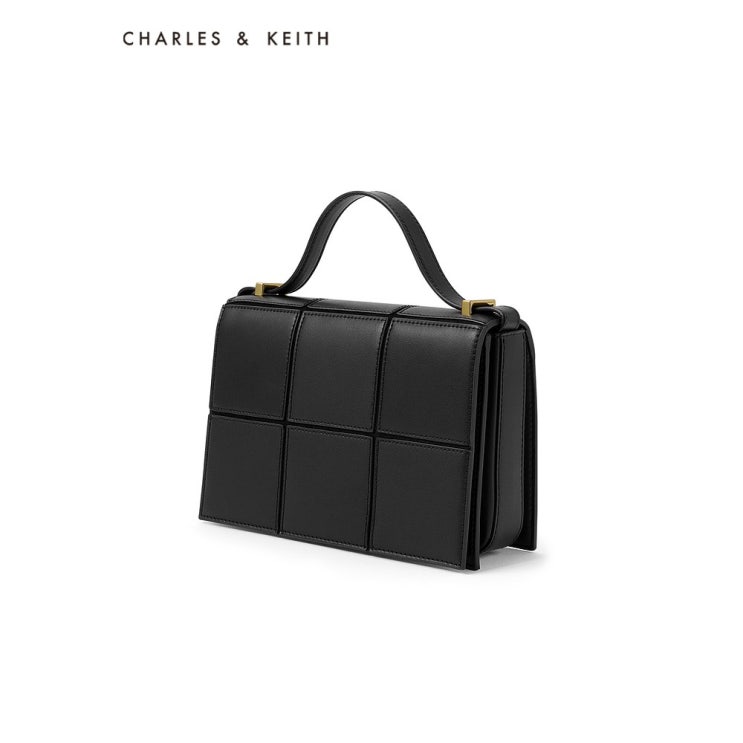 요즘 인기있는 찰스앤키스 퀄팅 체크 숄더백 CHARLES & KEITH CK2-20270631 좋아요