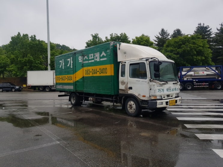  전주에서 경기도 인천으로 십톤짐 포장이사 진행하구 왔어요:)