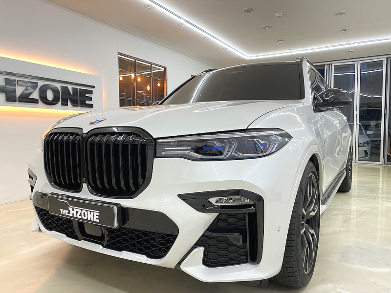 서울 송파구 / 랩핑 / BMW X7 전체 크롬죽이기 랩핑 / BMW / X6