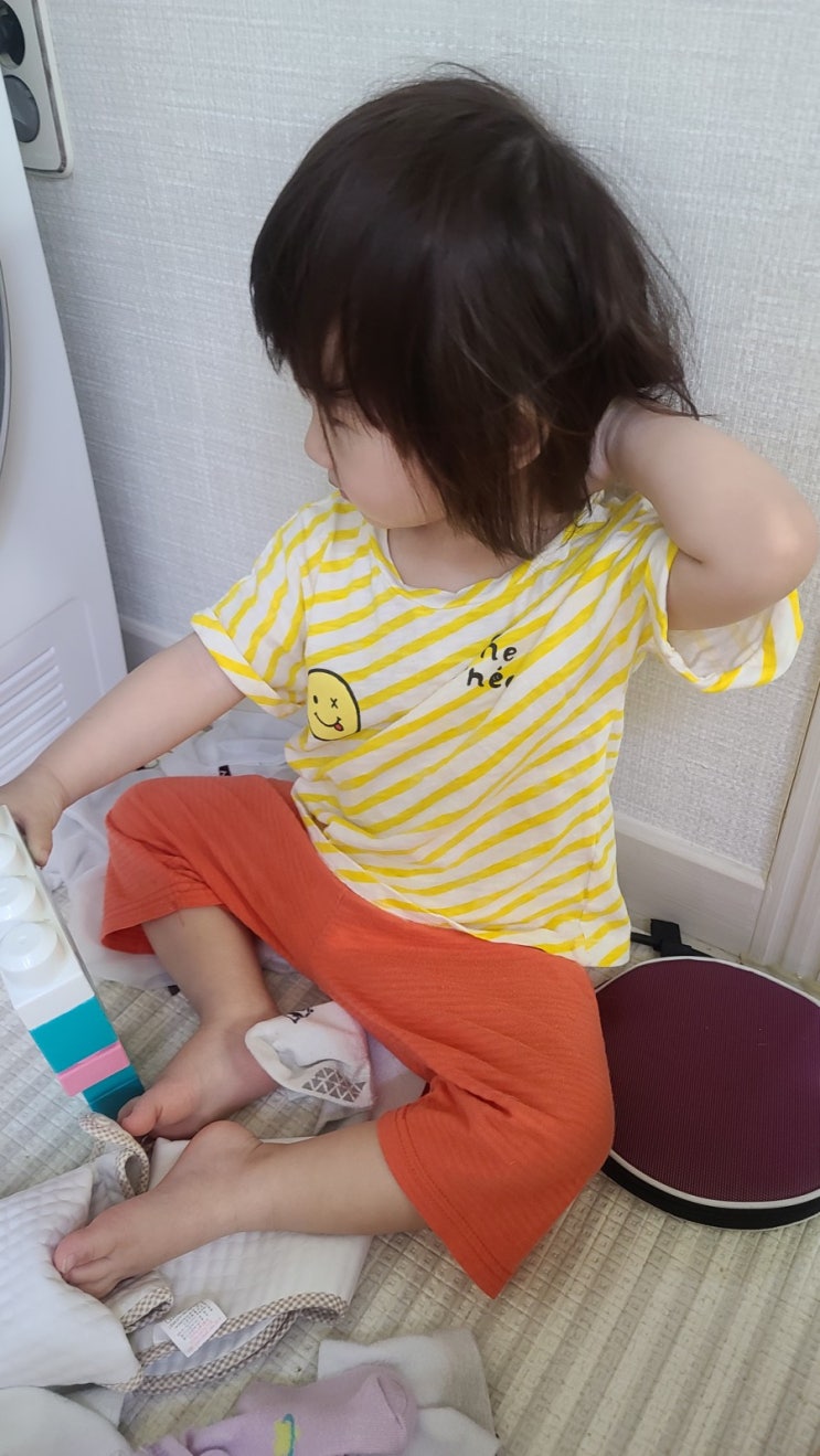  24개월 육아일기  셀프 미용 뽐식이 완성