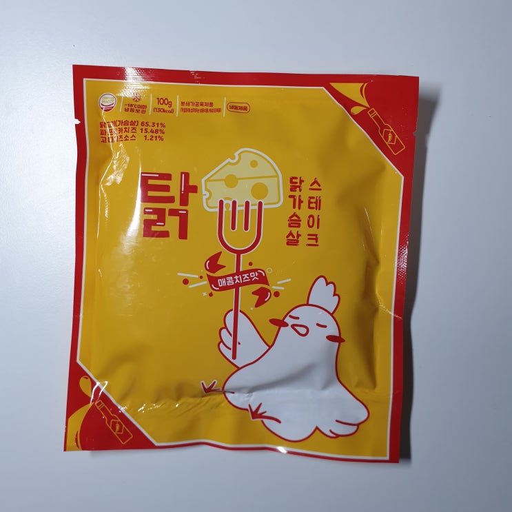 [탉] 닭가슴살 스테이크 / 매콤치즈맛