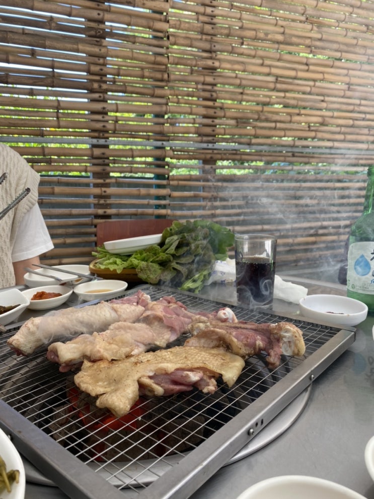  순천 고개산장, 닭구이 찐맛집!(feat. 오공치전망대)