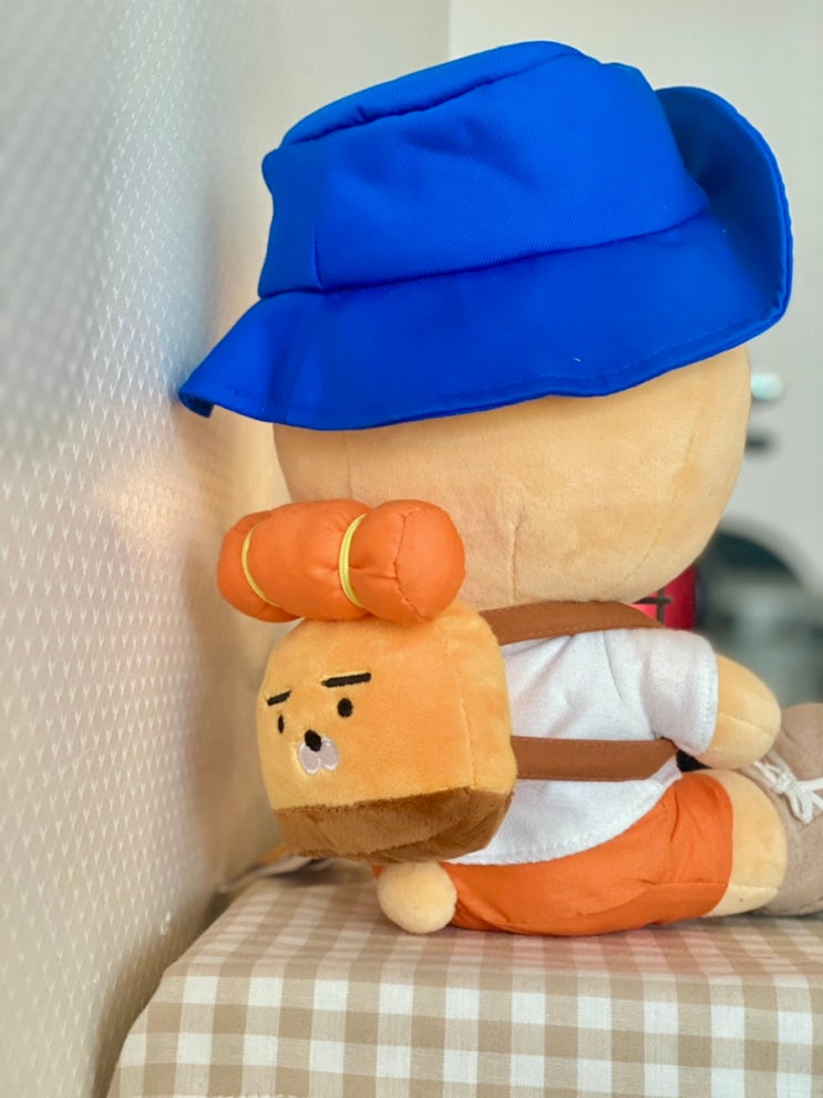  [카카오프렌즈] 백팩커스 캠핑인형_리틀라이언 :: 라이언인형 컬렉션