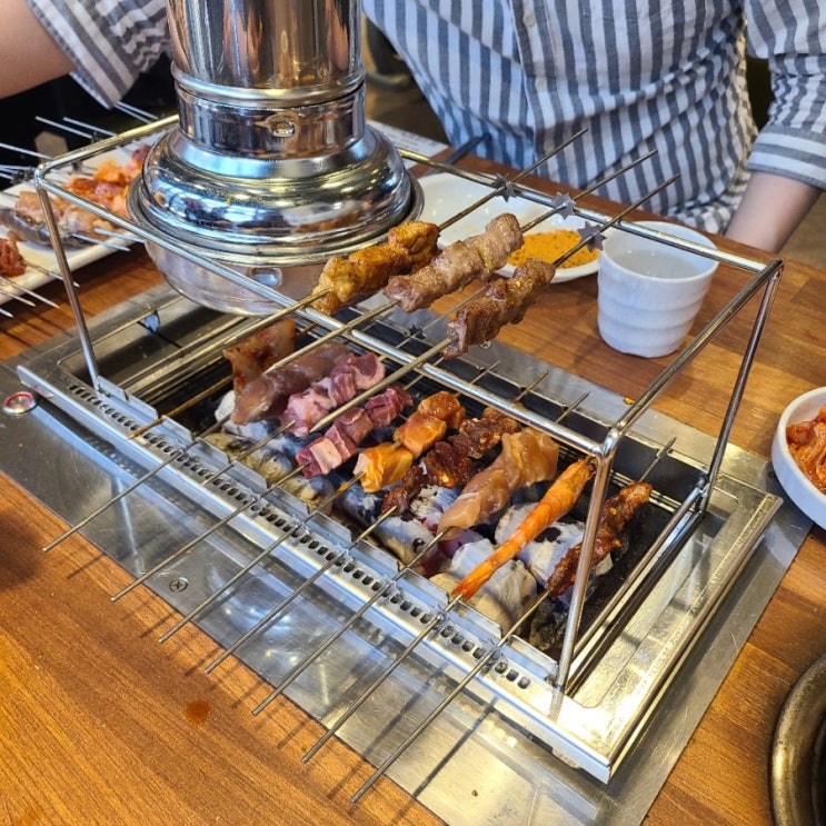  [대전 대흥동 맛집]10가지의 꼬치를 13900원에 마음껏! 한궁양꼬치 무한리필