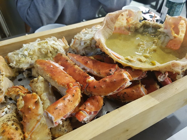  양산 맛집 대게만찬에서 킹크랩 후기 : 대게만찬 양산 증산점