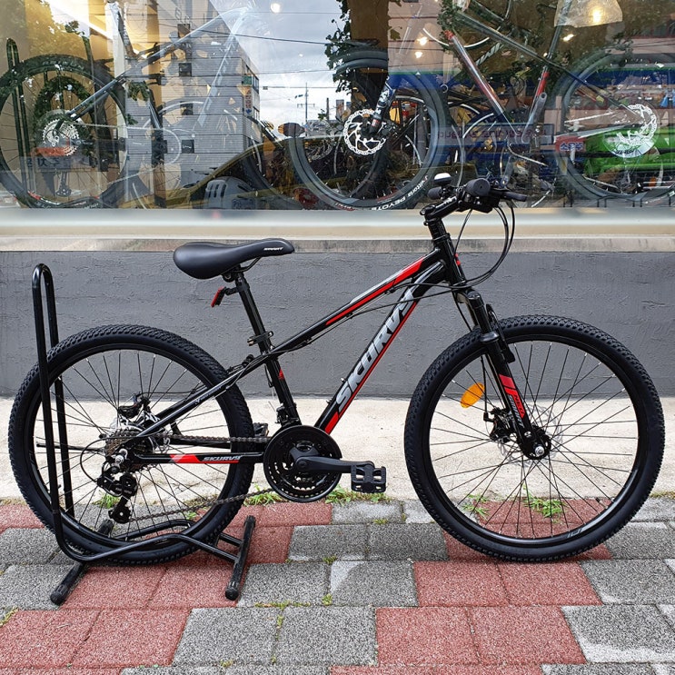  2021 스커비 24인치 21단 초등학생 MTB 시마노 가성비 입문용 자전거 추천