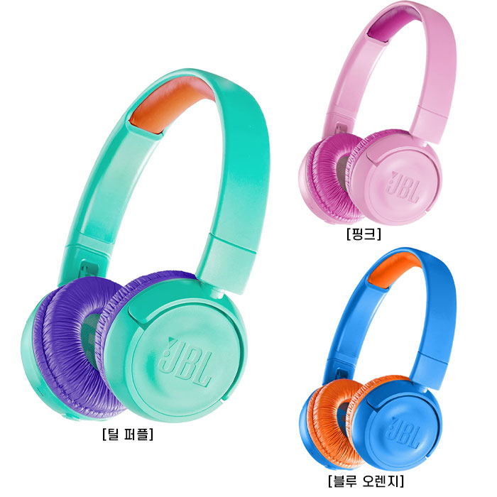 많이 팔린 JBL 어린이용 블루투스 헤드폰 JBLJR300BT / JBL bluetooth Headphone JBLJR300BT, 핑크 ···