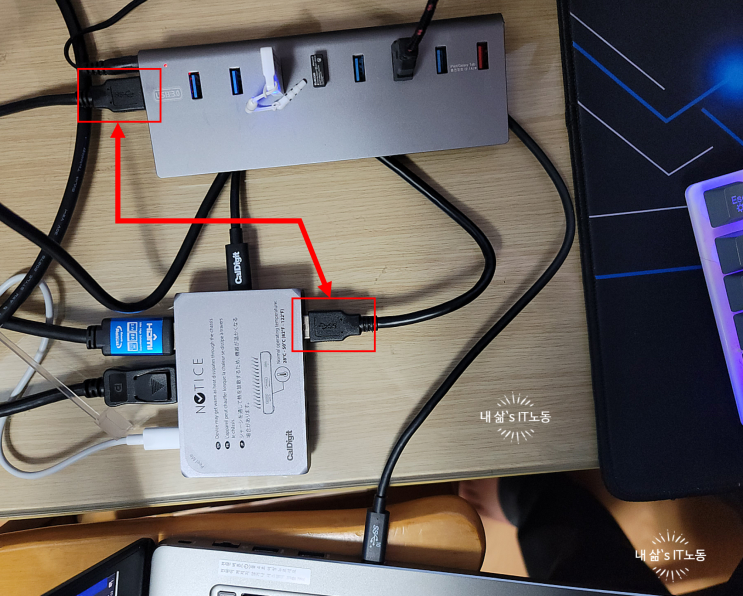  calDigit SOHO Dock 멀티허브 노트북 썬더볼트4 연결 및 PD충전기 그리고 4K 모니터 사용 리뷰 후기