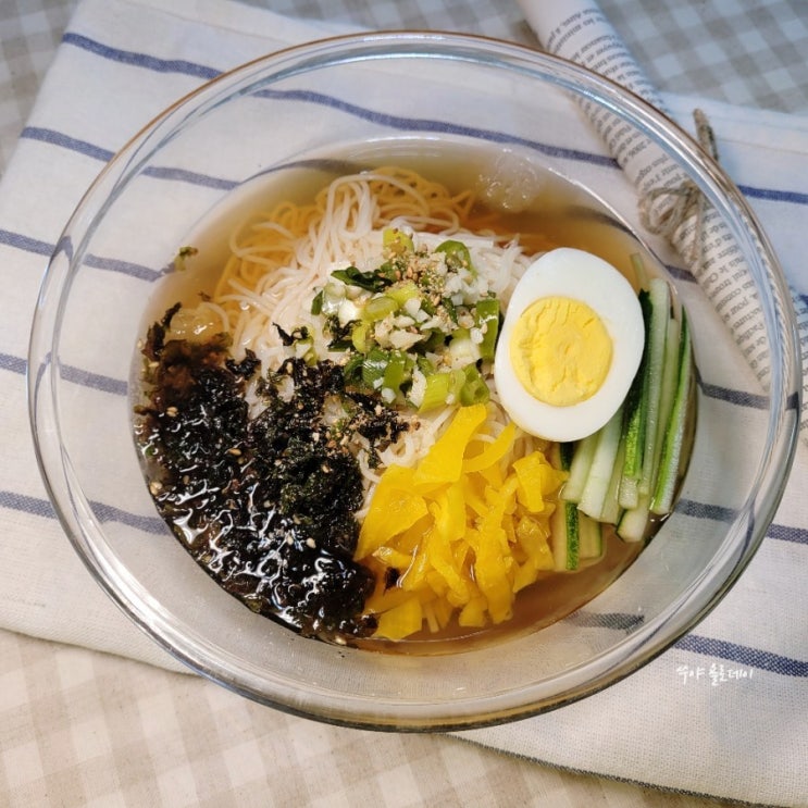 강식당 냉국수 니가가락국수 레시피 강식당 냉국수 니가가락국수 레시피