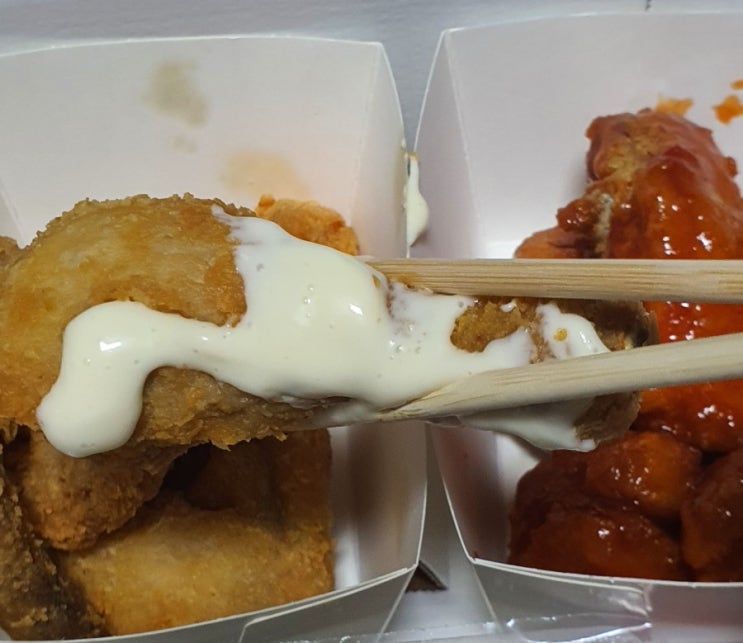  투존치킨 한마리반반반치킨 내돈내산 리뷰 시작하겠습니다.