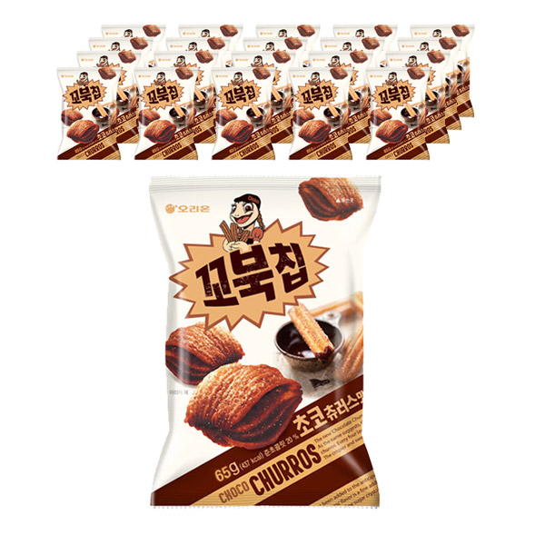 핵가성비 좋은 오리온 꼬북칩 초코츄러스맛 65gx20개 1BOX, 20개, 65g 추천합니다