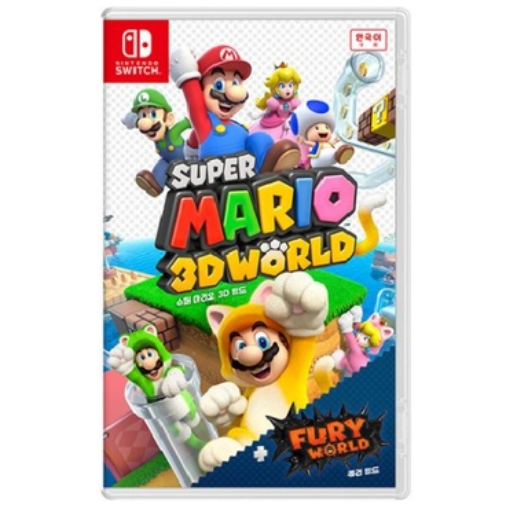 인기 급상승인 슈퍼 마리오 3D 월드 + 퓨리 월드 SWITCH, 한글판 좋아요