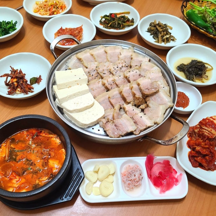  양산 통도사 맛집_ 순두부가 맛있는 밥집 콩뫼골