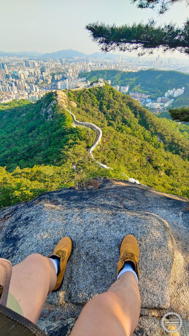 초보 등린이의 인왕산 등반기 (창의문 ~ 사직동)