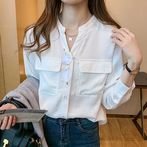 의외로 인기있는 포플러앤씨 브로니 포켓 블라우스 추천합니다 의외로 인기있는 포플러앤씨 브로니 포켓 블라우스 추천합니다