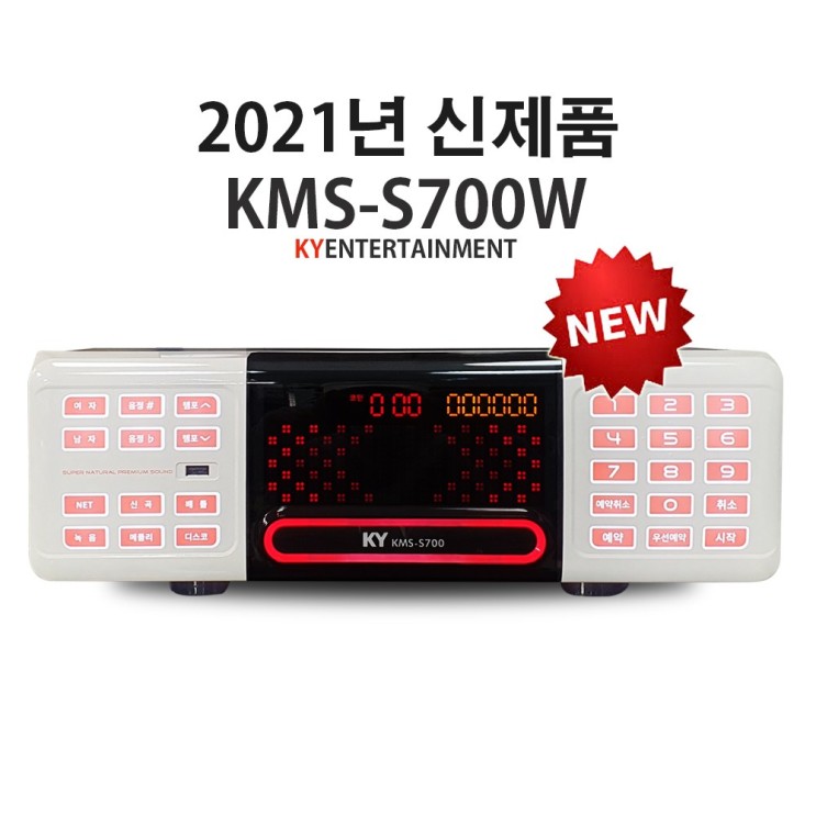 가성비 좋은 금영 노래방기계 KMS-S700W 업소용 가정용 노래방기기 2021년형, 반주기만(최신곡 포함) 추천해요