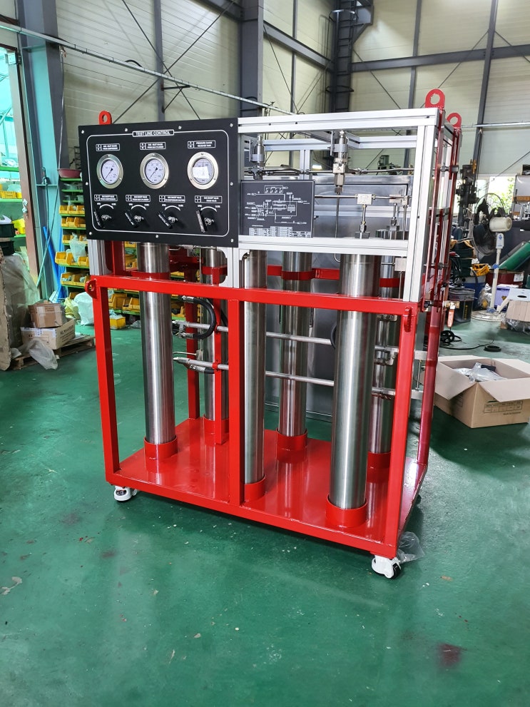  가스 성능시험기 (Gas Boosting Function Test)