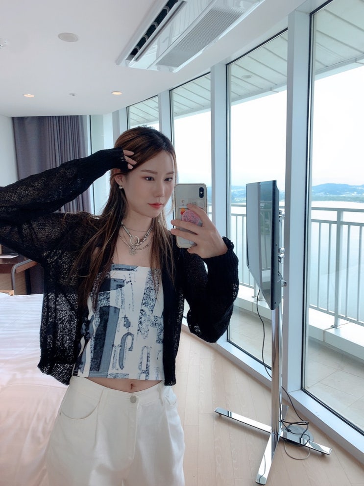  강릉 스카이베이 호텔 숙박, 인피니티풀 수영장 이용후기 + 할인받음