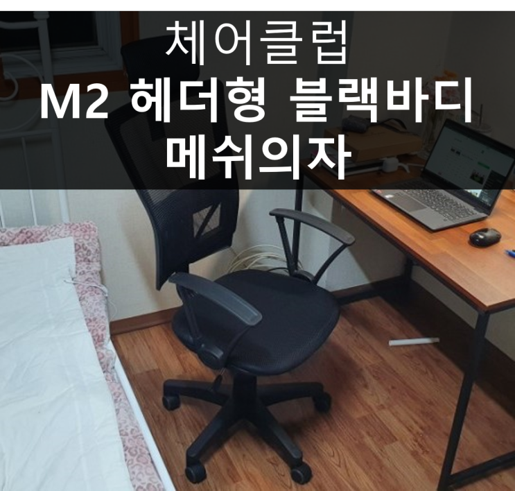  체어클럽 M2 헤더형 블랙바디 메쉬의자 내돈내산 리뷰 (저가의자)