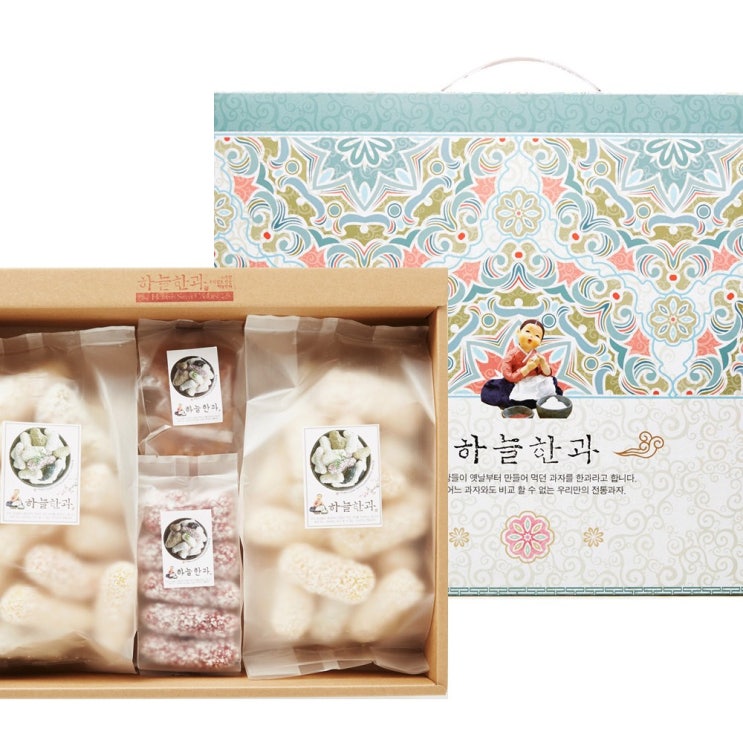 당신만 모르는 하늘한과 난설헌 한과 선물세트 찹쌀 약과 조청 유과 한과세트, 1100g, 1box ··· 당신만 모르는 하늘한과 난설헌 한과 선물세트 찹쌀 약과 조청 유과 한과세트, 1100g, 1box ···