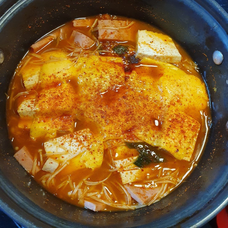 부대찌개..... 못참지.. _ 2021.05.25