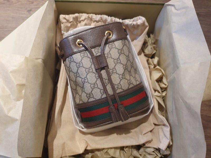 구찌 오피디아 미니 버킷백 울산 현대백화점 충동구매 후기