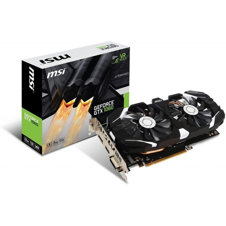 갓성비 좋은 MSI Computer GTX 1060 3GT OC NVIDIA GeForce 3GB GDDR5 DVI/HDMI/DisplayPort PCI-Express 비디오 카드 갓성비 좋은 MSI Computer GTX 1060 3GT OC NVIDIA GeForce 3GB GDDR5 DVI/HDMI/DisplayPort PCI-Express 비디오 카드