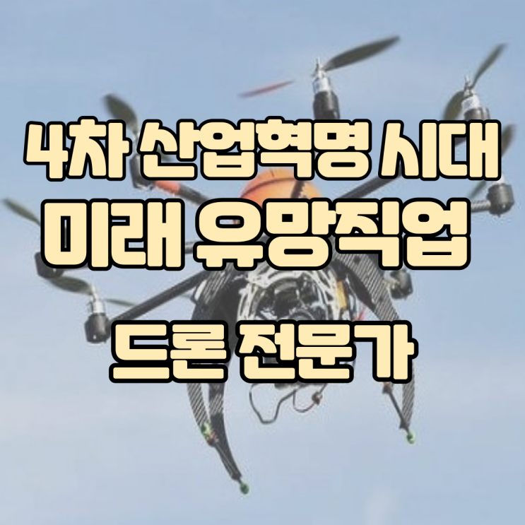  4차 산업혁명시대 미래 유망직업 15선_(11)드론 전문가