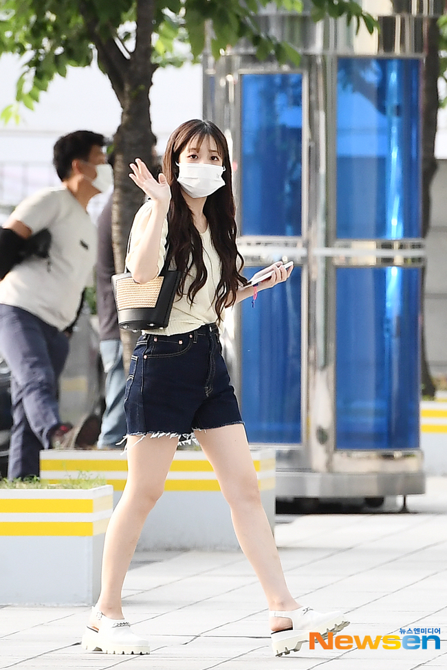 방송국 출근길 210525