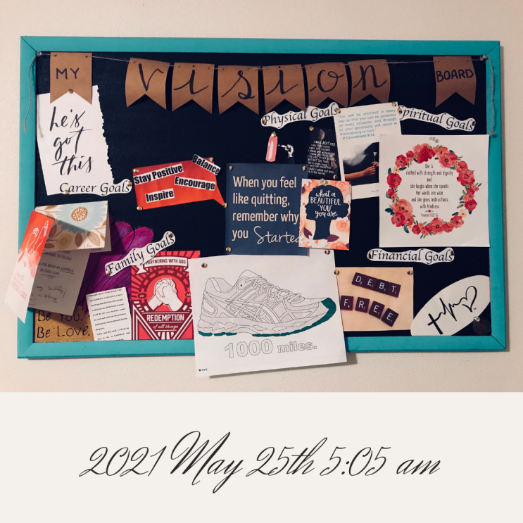  비전 보드_미라클모닝 챌린지 21/5/25
