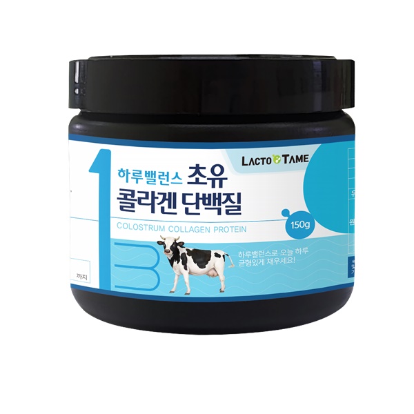 잘나가는 락토테미 하루 밸런스 초유 콜라겐 단백질 분말 가루, 1통, 150g 추천해요