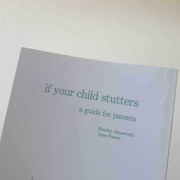  [부모교육] If your child stutters,