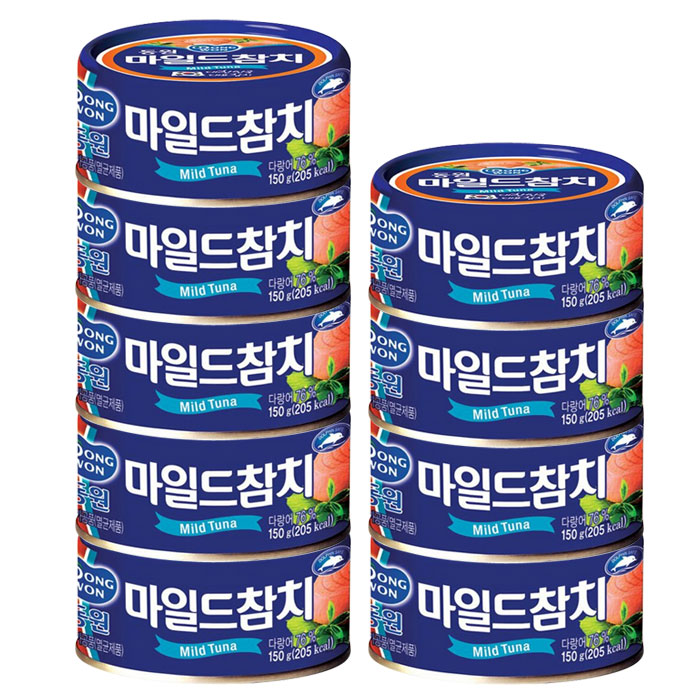 많이 팔린 동원 마일드 참치, 150g, 9개 추천해요