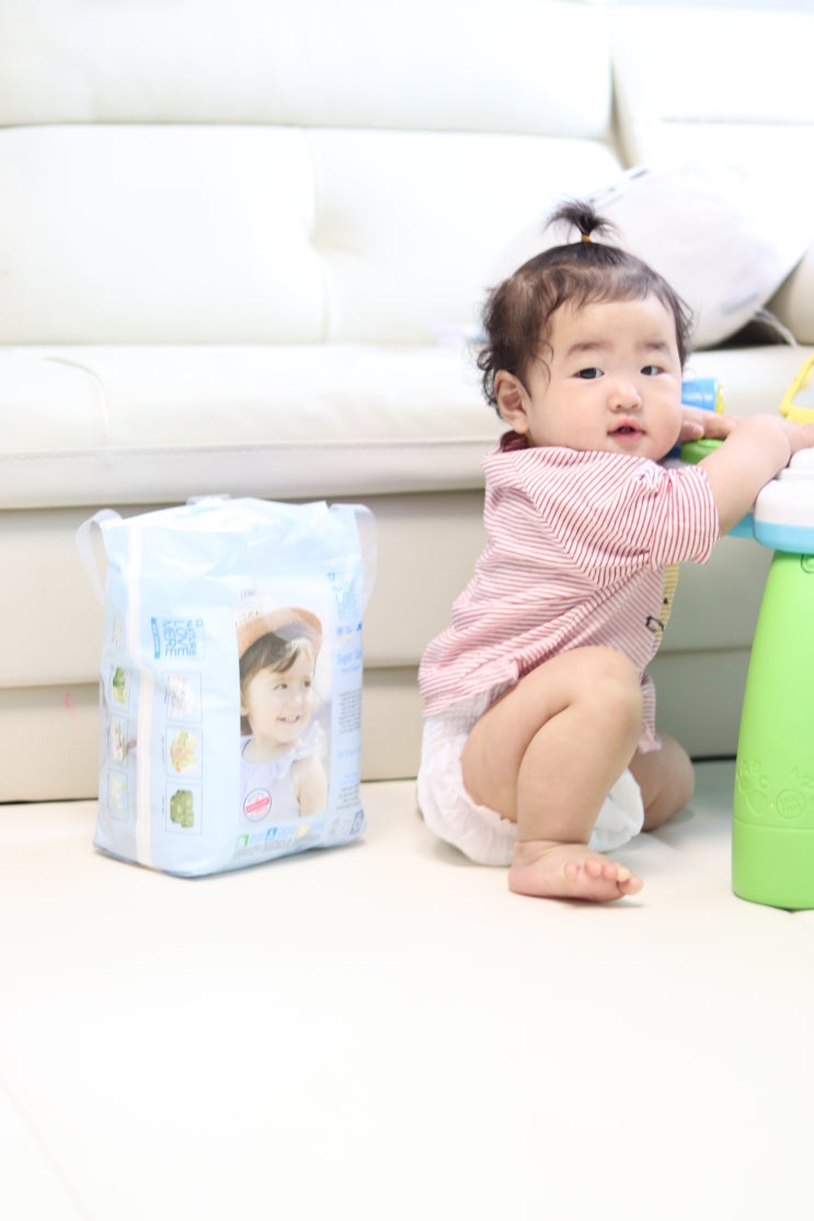  여름 밤기저귀 슈퍼슬림 팬티기저귀 정착했어요