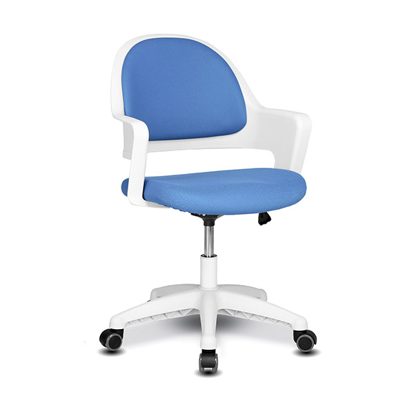 인기 많은 삼익가구 카논 SI1802 패브릭 화이트 의자, 블루 좋아요
