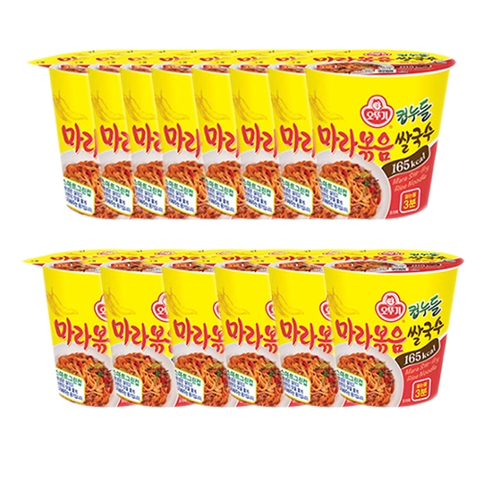 인기 많은 오뚜기 컵누들 마라볶음 쌀국수 48g, 14개 ··· 인기 많은 오뚜기 컵누들 마라볶음 쌀국수 48g, 14개 ···